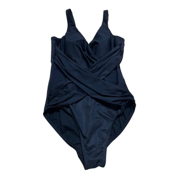 Miraclesuit - Women's Illusionist Crossover One Piece Swimsuit - Picture 3 of 12